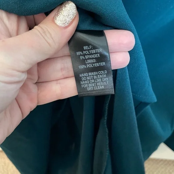 *hemmed* Lulus Infinite Glory Maxi Dress in forest green or dark emerald - Picture 4 of 5